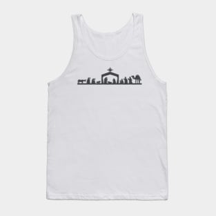 Christmas Nativity Scene Tank Top